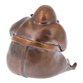 Author's bronze sculpture "Embrace me 2"