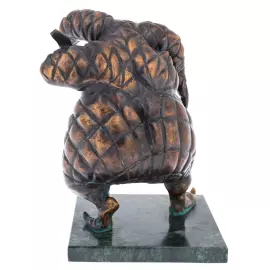 Авторская скульптура из бронзы ''Арлекин с гитарой''