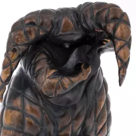 Авторская скульптура из бронзы ''Арлекин с гитарой''