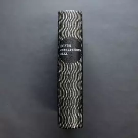 Книга в кожаном переплёте "Поэты серебряного века"