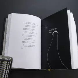 Книга в кожаном переплёте "Поэты серебряного века"