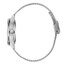 Наручные механические часы Lincor 4119 с автоподзаводом, серебристые