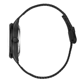 Наручные механические часы Lincor 4119 с автоподзаводом, серебристо-черные