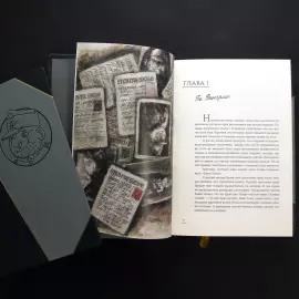 Книга в кожаном переплете "Похождения бравого солдата Швейка во время мировой войны" Я. Гашек, в 2-х томах