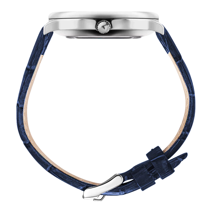 Lincor Quartz Wristwatch "ART Emily 8227" silver-blue