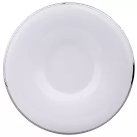 Чайная пара из серебра и фарфора "DEUX FORCES" синяя