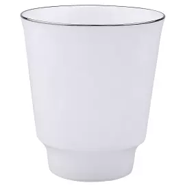 Чайная пара из серебра и фарфора "DEUX FORCES" синяя