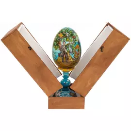 Расписное авторское яйцо "Пушкин"