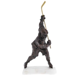 Bronze statuette "Hockey Player"