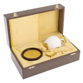 Набор для чая из фарфора "Тудор" на 1 персону, Златоуст