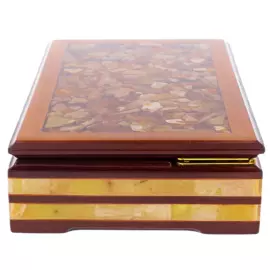 Шкатулка из янтаря "Классика"