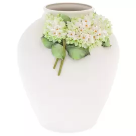 Ваза фарфоровая "Городок. Сирень"