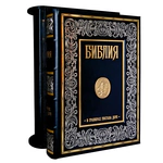 Книга в кожаном переплете "Библия в гравюрах Гюстава Доре. Экземпляр № 06"