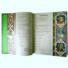 Книга в кожаном переплете "Италия. История искусства."