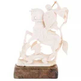 The composition of the mammoth tusk "George the Victorious"