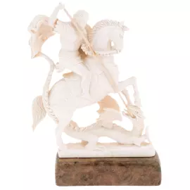 The composition of the mammoth tusk "George the Victorious"