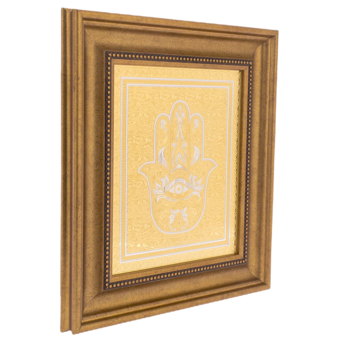 The amulet panel "Hamsa Hand of Fatima" Zlatoust