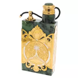 Набор водочный из нефрита "Императорский" на 3 персоны, Златоуст