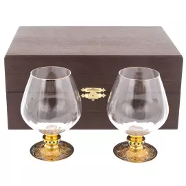 Cognac set for 2 persons