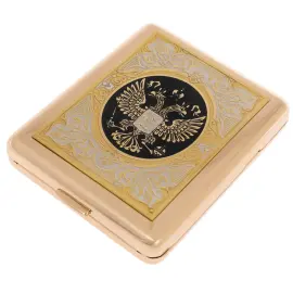 Портсигар "Герб РФ" Златоуст