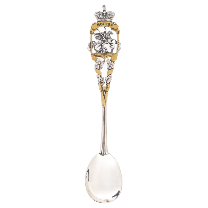Silver teaspoon "Moscow"