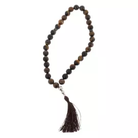 Коран в пенале "Вечная Мудрость" с четками из тигрового глаза, Златоуст