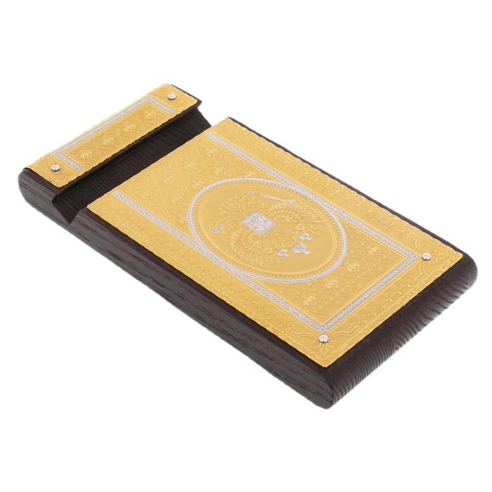 Smartphone stand "Coat of Arms of the Russian Federation" Zlatoust