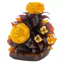 Икебана из янтаря "Хэйка" малая