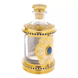 Набор для водки "Царский" с лазуритом, на 4 персоны, Златоуст