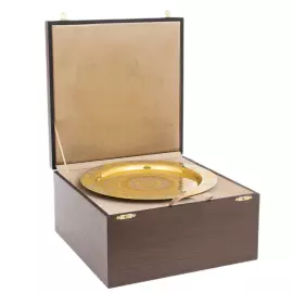 Набор для водки "Царский" с лазуритом, на 4 персоны, Златоуст