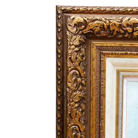 Авторская картина маслом "Остоженка"