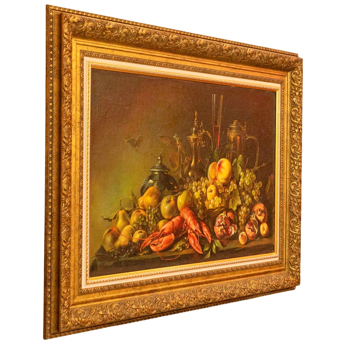 Author's oil painting "Still life with fruits"