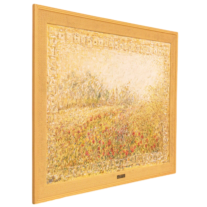 Author's oil painting "Poppies"