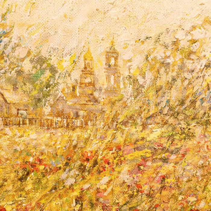 Author's oil painting "Poppies"