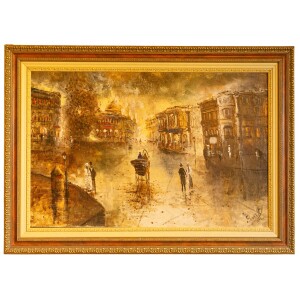 Авторская картина маслом "Легкий импрессион" 1992 г.