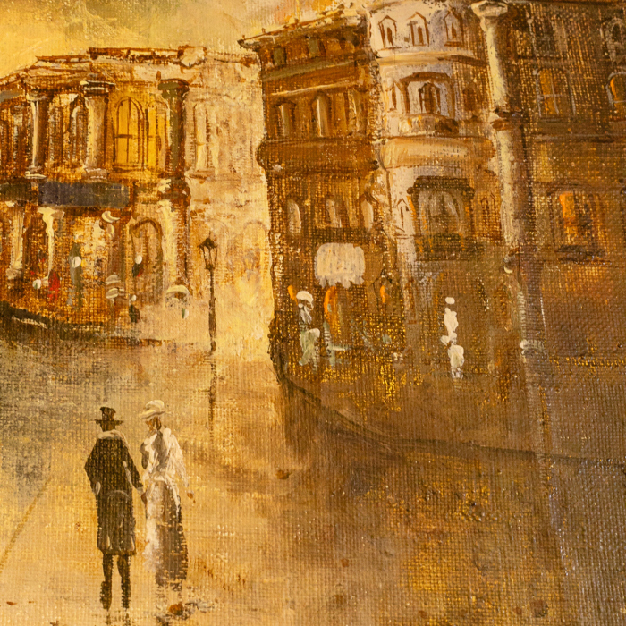 Авторская картина маслом "Легкий импрессион" 1992 г.