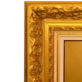 Author's oil painting "Fresh bouquet of roses"