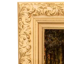 Author's oil painting "Winter Creek"