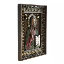 Набор подарочный "Господь Вседержитель" с иконой и тарелкой для яиц