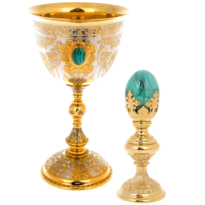 Omnipotence gift set with cup and egg