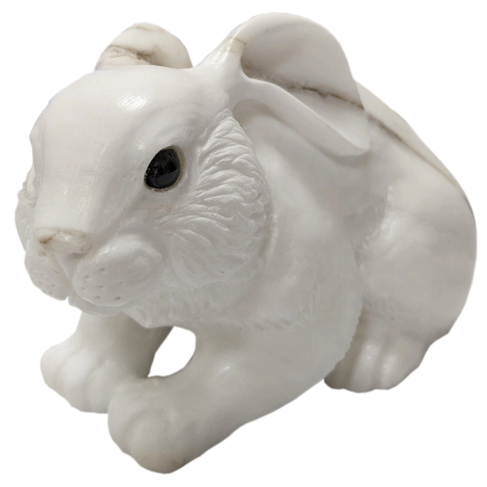 Easter Bunny gift set with sculpture and jewelry box
