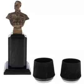 Набор подарочный "Жуков Г.К." со статуэткой и набором стаканов для виски