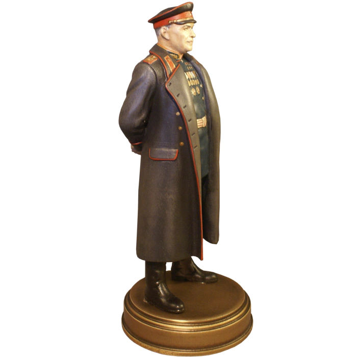 Gift set "Marshal of Victory Georgy Zhukov" with a book and a statuette