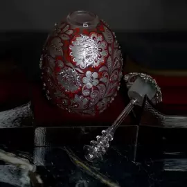 Яйцо-медовница "Зимняя вишня"