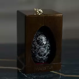 Яйцо-медовница "Черный янтарь"