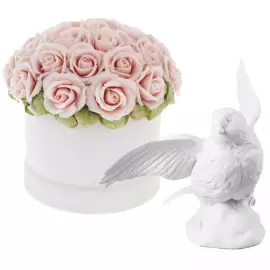 Набор подарочный "Букет. Пуночка" с сувениром и скульптурой