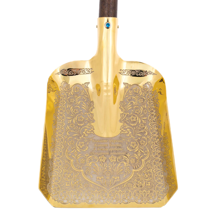 Souvenir "Golden money shovel" shovel, Zlatoust