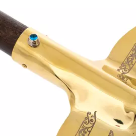 Сувенир "Золотая денежная лопата" совковая, Златоуст