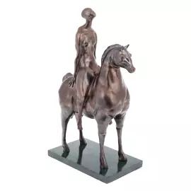 Авторская скульптура из бронзы ''Связь''