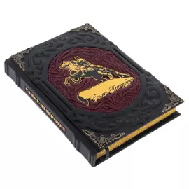 Ежедневник в кожанном переплете "Санкт-Петербург. Медный всадник" бордовый